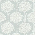 A-Street Prints Zaria Light Blue Topiary Wallpaper | Wallpaper Twins A-Street Prints Zaria Light Blue Topiary Wallpaper - SKU 4074-26622