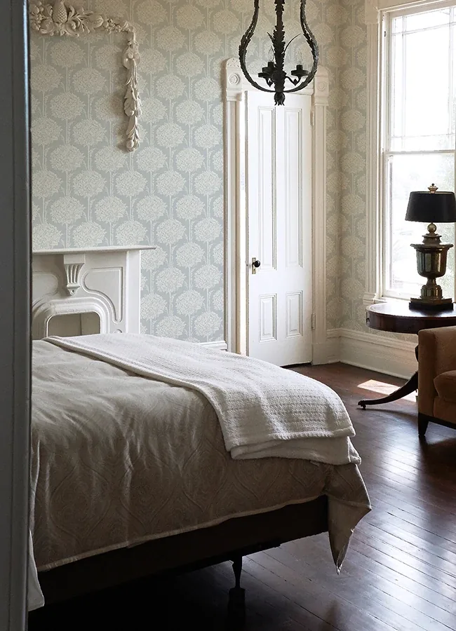 A-Street Prints Zaria Light Blue Topiary Wallpaper | Wallpaper Twins A-Street Prints Zaria Light Blue Topiary Wallpaper - SKU 4074-26622