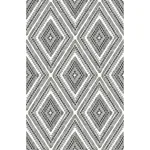 A-Street Prints Zaya Black Tribal Diamonds Wallpaper - SKU 2969-26012