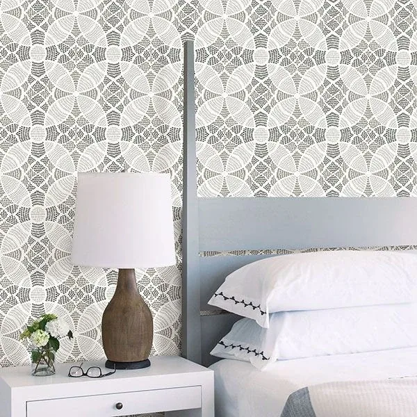 A-Street Prints Zazen Grey Geometric Wallpaper | Wallpaper Twins A-Street Prints Zazen Grey Geometric Wallpaper - SKU 2764-24336