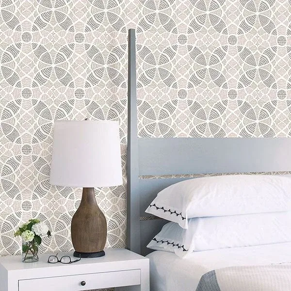 A-Street Prints Zazen Rose Geometric Wallpaper | Wallpaper Twins A-Street Prints Zazen Rose Geometric Wallpaper - SKU 2764-24337