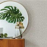 A-Street Prints Zeke Silver Imitation Fabric Wallpaper | Wallpaper Twins A-Street Prints Zeke Silver Imitation Fabric Wallpaper - SKU 4019-86488
