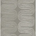 A-Street Prints Zephyr Brown Abstract Stripe Wallpaper - SKU 2793-24740