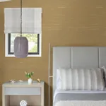 A-Street Prints Zhilan Olive Grasscloth Wallpaper - SKU 2923-88045