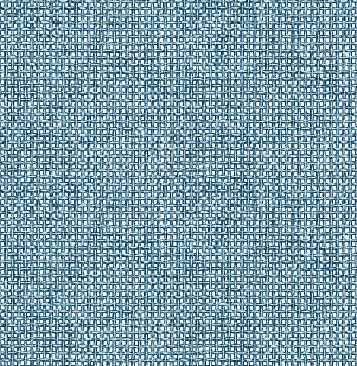 A-Street Prints Zia Blue Basketweave Wallpaper - SKU 4014-26442
