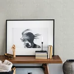 A-Street Prints Zia Grey Basketweave Wallpaper - SKU 4014-26440