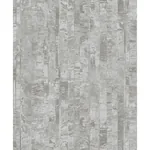 A-Street Prints Zinarliya Silver Column Wallpaper - SKU 4105-86628