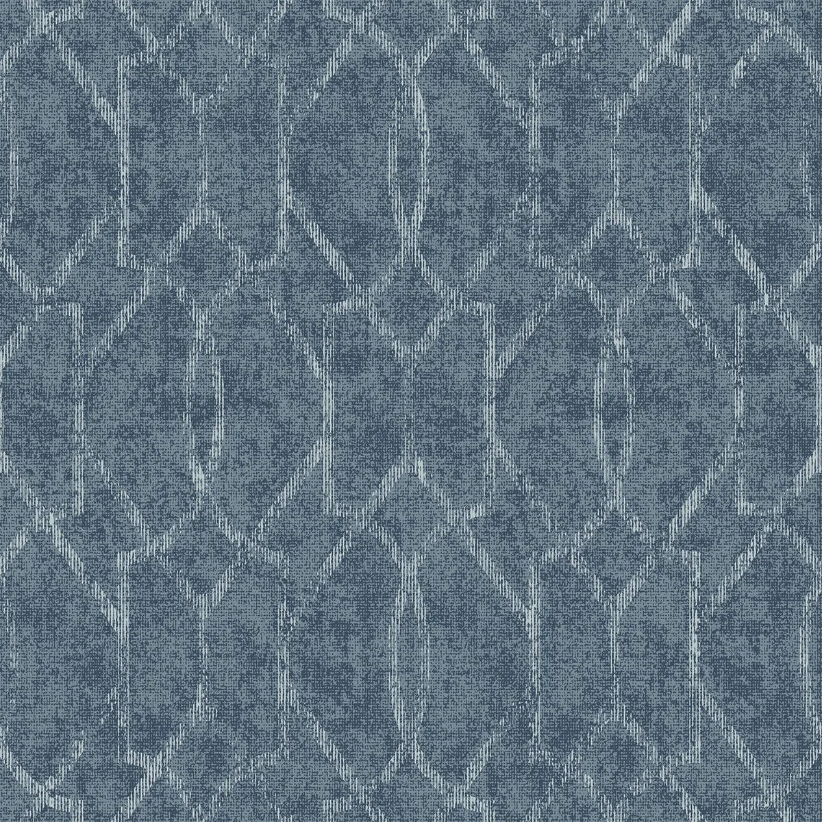 A-Street Prints Ziva Blue Trellis Wallpaper - SKU 4019-86449