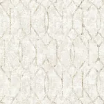 A-Street Prints Ziva Gold Trellis Wallpaper - SKU 4019-86450