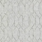 A-Street Prints Ziva Platinum Trellis Wallpaper - SKU 4019-86452