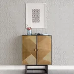 A-Street Prints Ziva Platinum Trellis Wallpaper - SKU 4019-86452