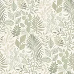 A-Street Prints Ängslycka Green Forest Botanicals Wallpaper - SKU 4201-20102