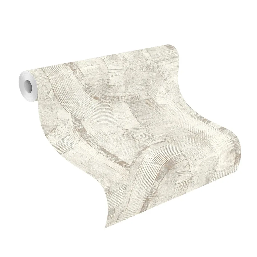 Brewster Home Fashions Abe Bone Geo Wallpaper | Wallpaper Twins Brewster Home Fashions Abe Bone Geo Wallpaper - SKU 4096-554748