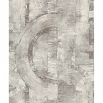 Brewster Home Fashions Abe Light Grey Geo Wallpaper | Wallpaper Twins Brewster Home Fashions Abe Light Grey Geo Wallpaper - SKU 4096-554779