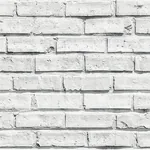 Brewster Home Fashions Abner White Brick Wallpaper | Wallpaper Twins Brewster Home Fashions Abner White Brick Wallpaper - SKU AH920001