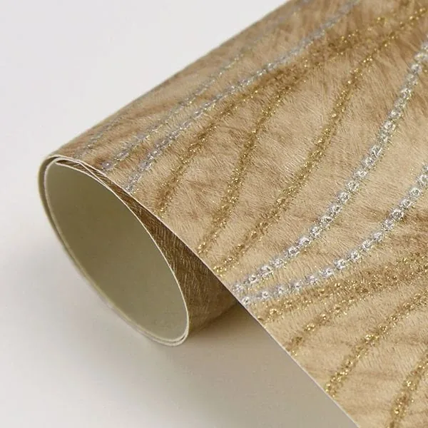 Brewster Home Fashions Abruzzo Beige Wolf Wave Wallpaper - SKU 2871-88720