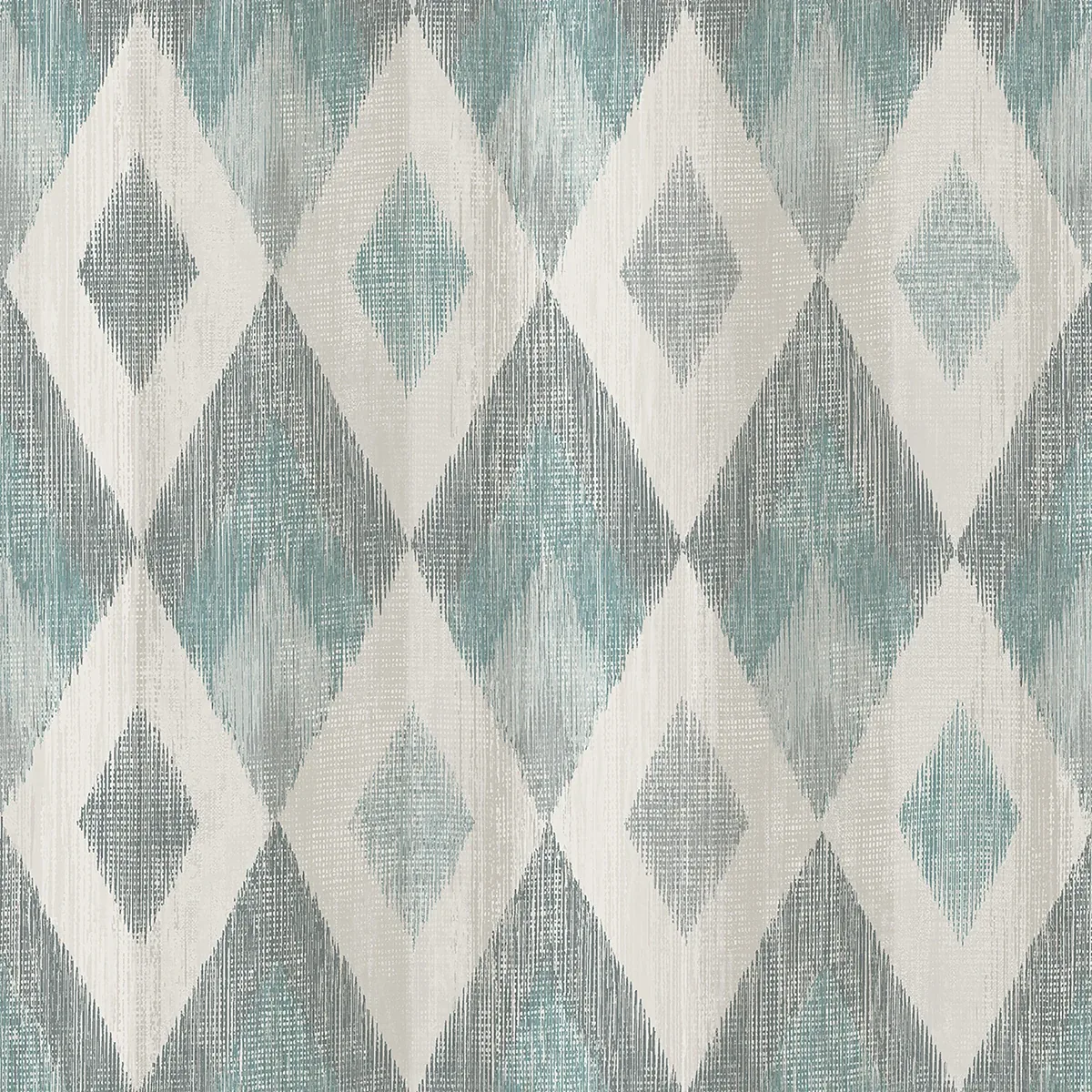 4020-96101 | Ace Teal Diamond Wallpaper