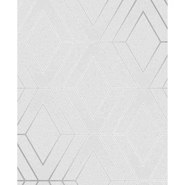 Brewster Home Fashions Adaline Light Grey Geometric Wallpaper - SKU 2834-42340