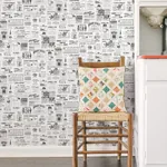Brewster Home Fashions Adamstown Ivory Newspaper Classifieds Wallpaper | Wallpaper Twins Brewster Home Fashions Adamstown Ivory Newspaper Classifieds Wallpaper - SKU 3123-64272