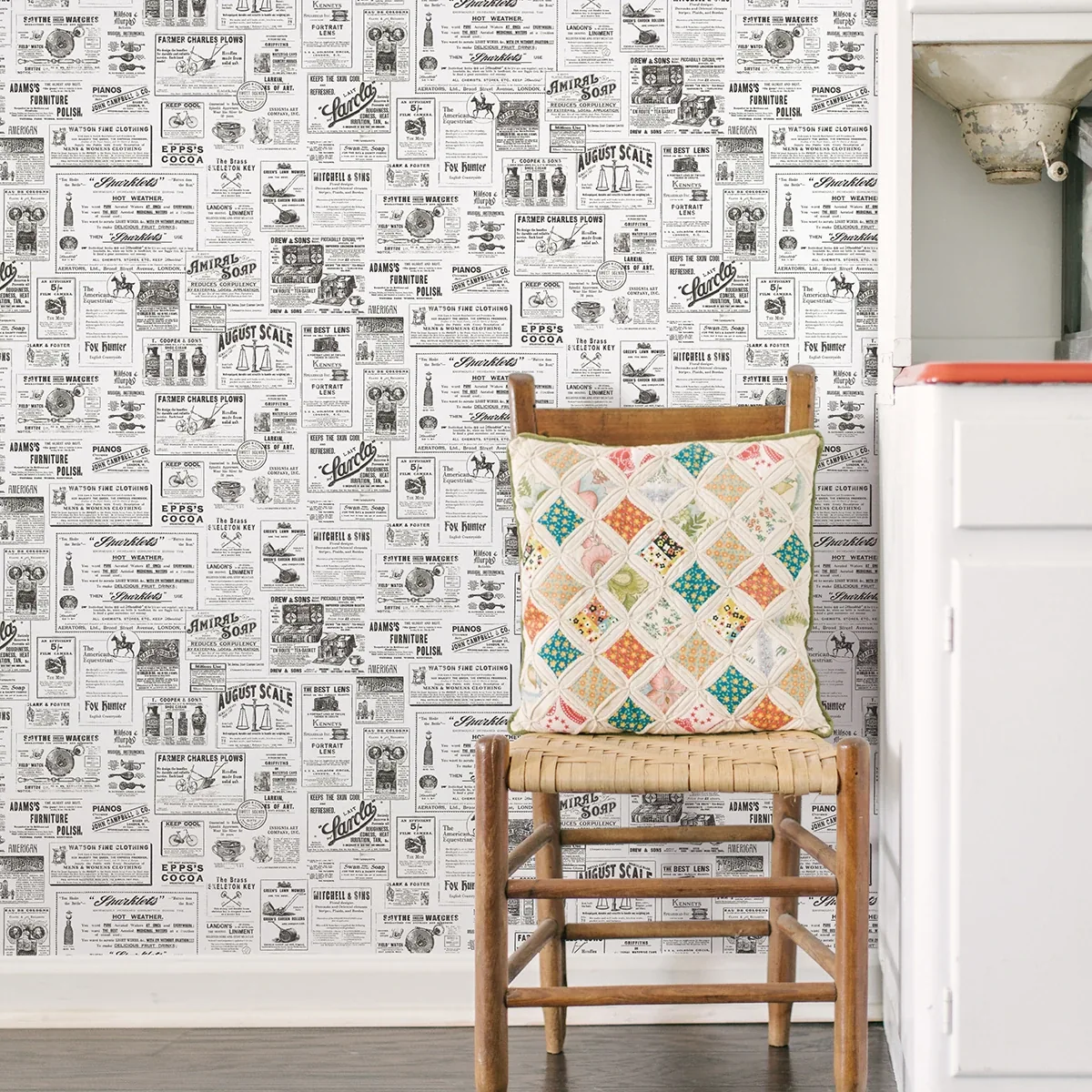 Brewster Home Fashions Adamstown Ivory Newspaper Classifieds Wallpaper | Wallpaper Twins Brewster Home Fashions Adamstown Ivory Newspaper Classifieds Wallpaper - SKU 3123-64272