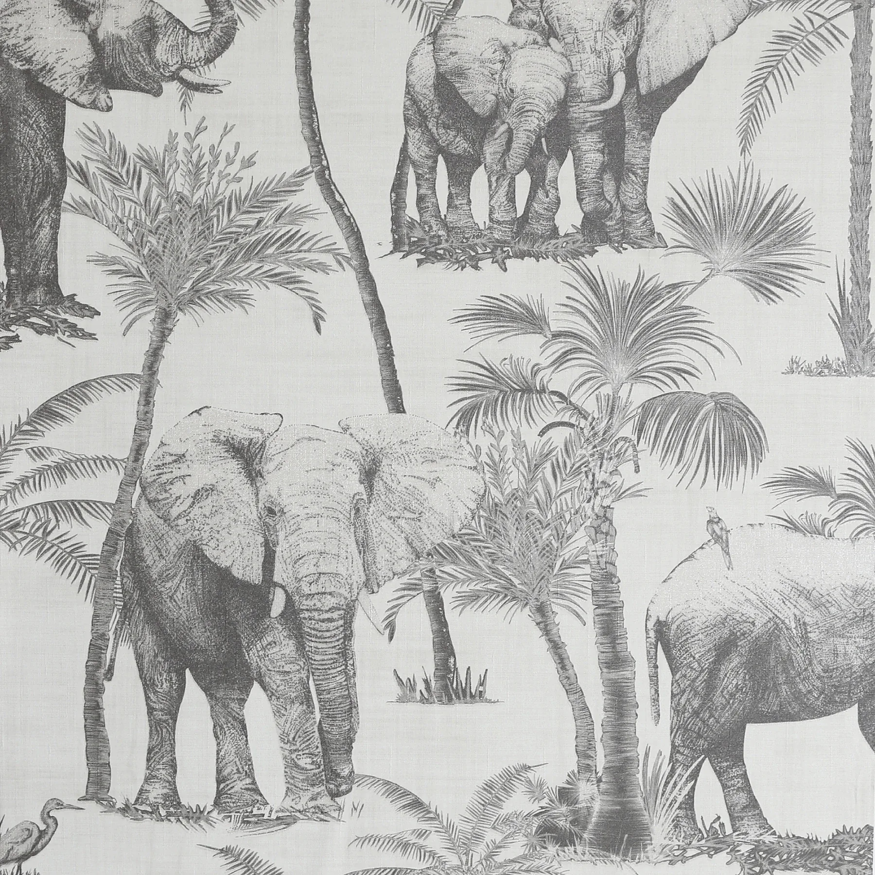 Brewster Home Fashions Adelia Neutral Elephant Grove Wallpaper - SKU AH296700