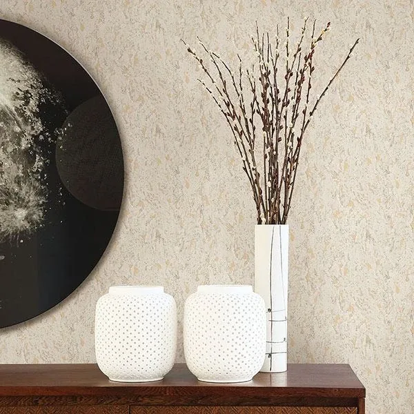 Brewster Home Fashions Adrift White Large Faux Cork Wallpaper | Wallpaper Twins Brewster Home Fashions Adrift White Large Faux Cork Wallpaper - SKU 2767-23771