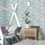 Brewster Home Fashions Aeroplanes Blue Skies Wallpaper - SKU 4203-27548