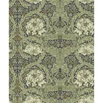 Brewster Home Fashions African Marigold Sea Green Floral Wallpaper - SKU 4171-82075