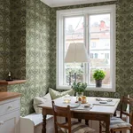 Brewster Home Fashions African Marigold Sea Green Floral Wallpaper - SKU 4171-82075