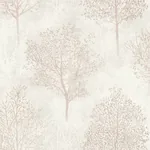 Brewster Home Fashions Agatha Beige Trees Wallpaper - SKU AH256702