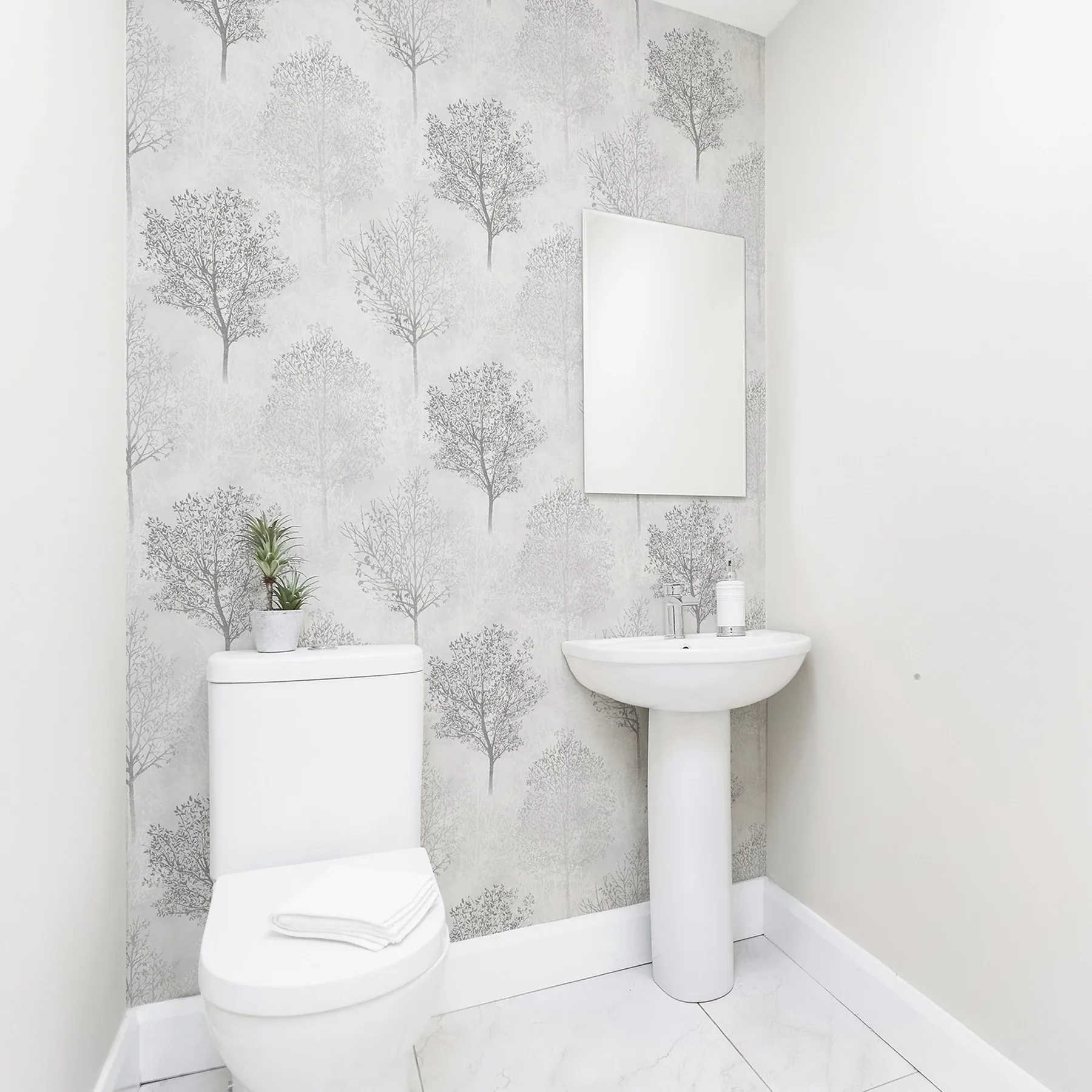 Brewster Home Fashions Agatha Black Trees Wallpaper - SKU AH256701
