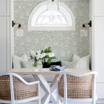 Brewster Home Fashions Agathon Seafoam Floral Wallpaper | Wallpaper Twins Brewster Home Fashions Agathon Seafoam Floral Wallpaper - SKU 4072-70053