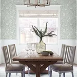 Brewster Home Fashions Agathon Seafoam Floral Wallpaper | Wallpaper Twins Brewster Home Fashions Agathon Seafoam Floral Wallpaper - SKU 4072-70053