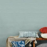 Brewster Home Fashions Agave Aqua Faux Grasscloth Wallpaper | Wallpaper Twins Brewster Home Fashions Agave Aqua Faux Grasscloth Wallpaper - SKU 3124-24282