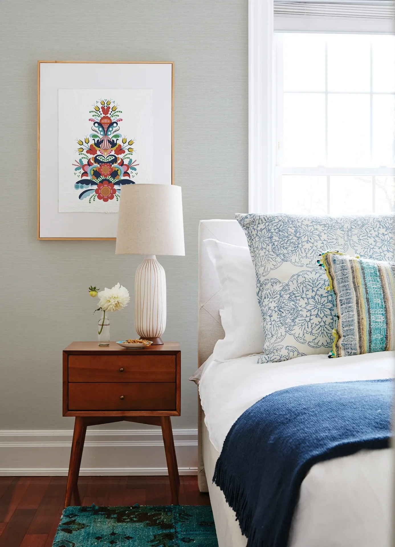 Brewster Home Fashions Agave Light Blue Faux Grasscloth Wallpaper | Wallpaper Twins Brewster Home Fashions Agave Light Blue Faux Grasscloth Wallpaper - SKU 4157-24278