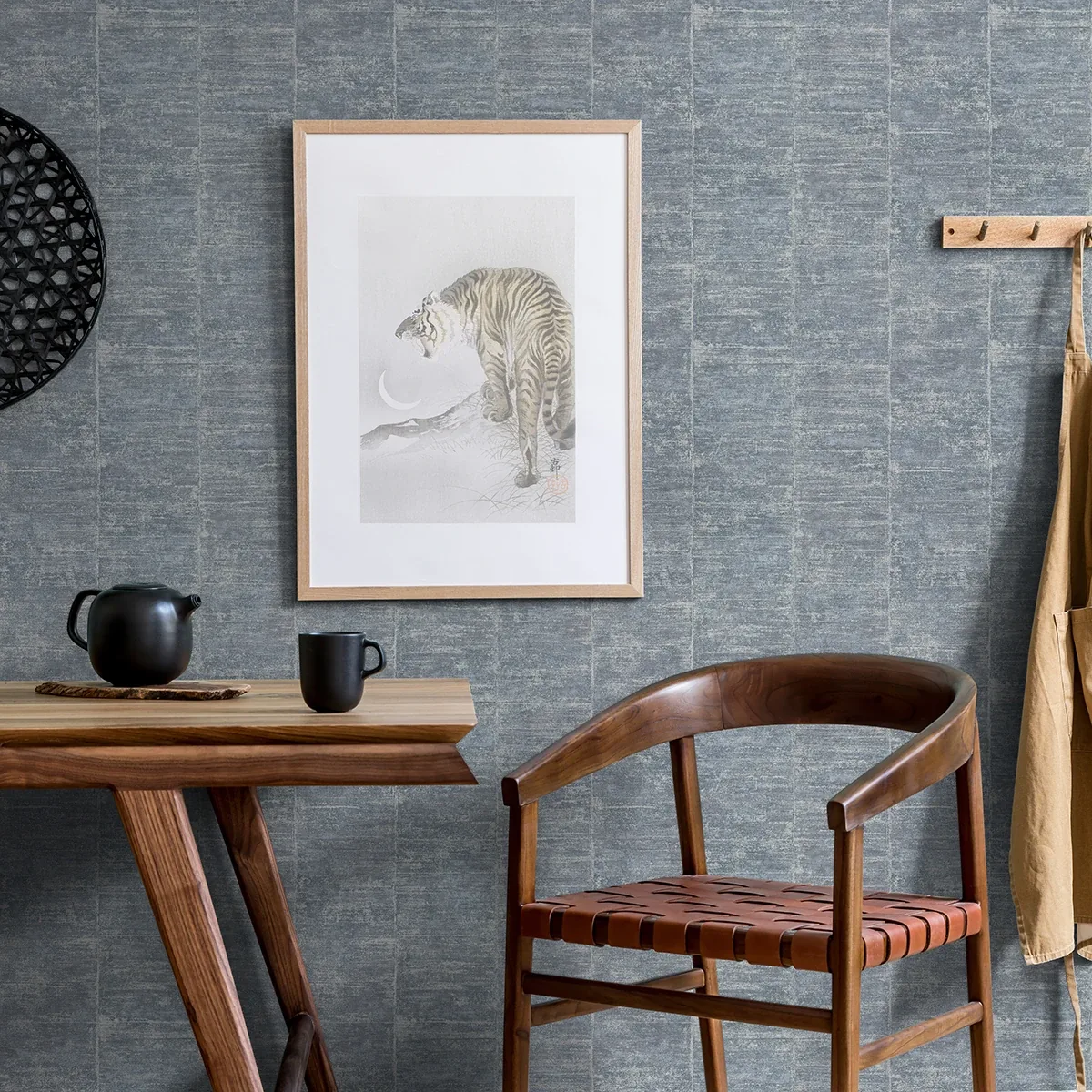 Brewster Home Fashions Aiko Denim Stripe Wallpaper - SKU 4035-617634