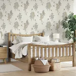 Brewster Home Fashions Aisla Neutral Wisteria Wallpaper - SKU FD43673