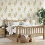 Brewster Home Fashions Aisla Yellow Wisteria Wallpaper - SKU FD43672