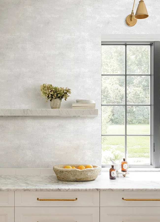 Brewster Home Fashions Al Fresco Champagne Plaster Wallpaper | Wallpaper Twins Brewster Home Fashions Al Fresco Champagne Plaster Wallpaper - SKU 4168-17701