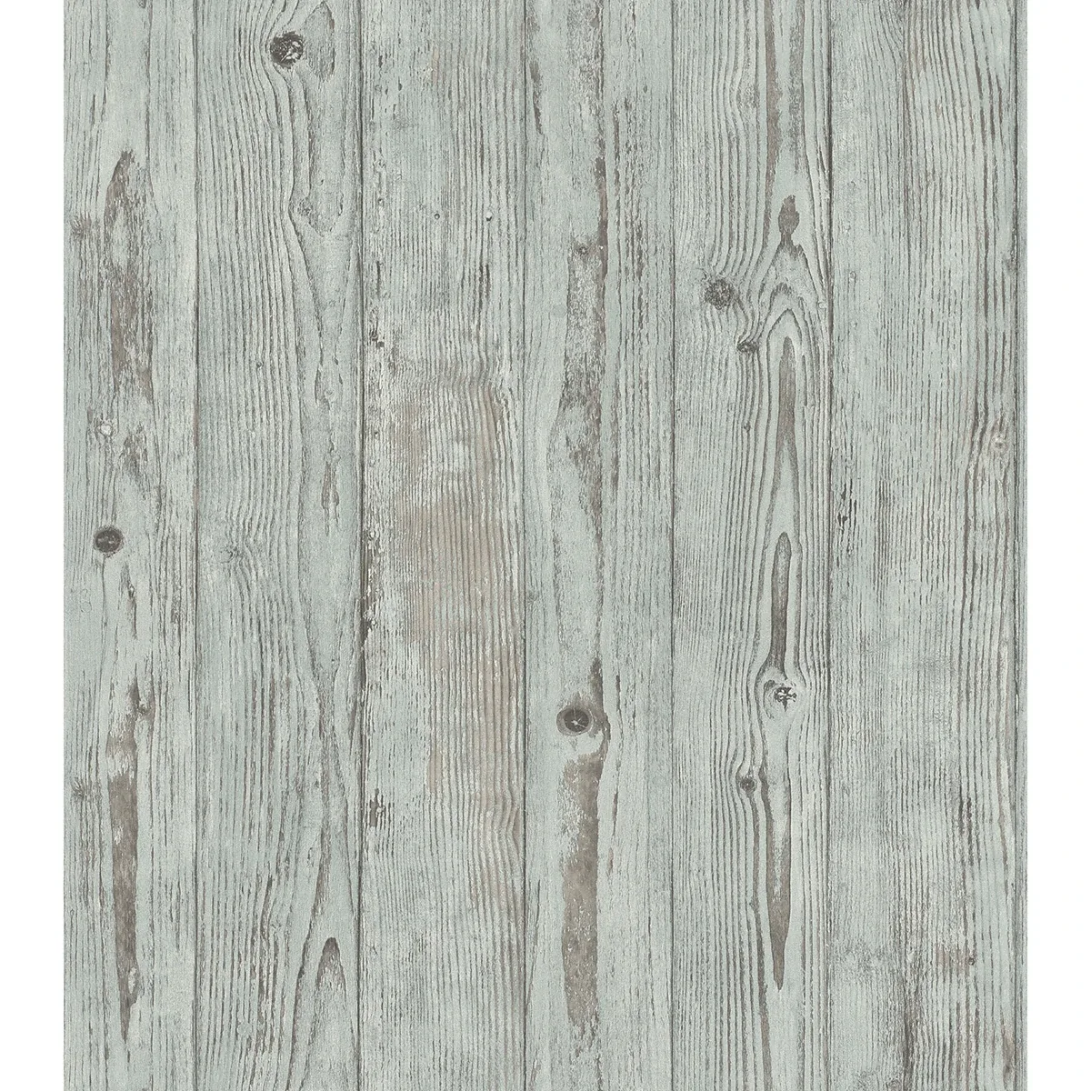 4015-427332 | Albright Light Blue Weathered Oak Panels Wallpaper
