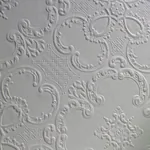Brewster Home Fashions Alfred White Paintable Supaglypta Wallpaper | Wallpaper Twins Brewster Home Fashions Alfred White Paintable Supaglypta Wallpaper - SKU 437-RD0137