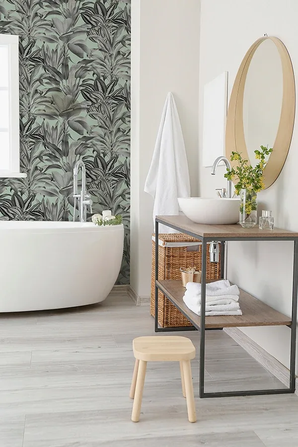 Brewster Home Fashions Alice Mint Greenhouse Wallpaper | Wallpaper Twins Brewster Home Fashions Alice Mint Greenhouse Wallpaper - SKU AH909500
