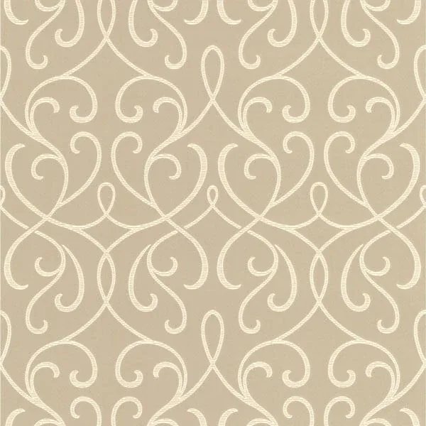 Brewster Home Fashions Alouette Taupe Mod Swirl Wallpaper - SKU DL30451