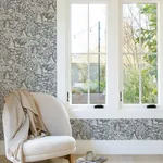 Brewster Home Fashions Alrick Charcoal Forest Venture Wallpaper - SKU 3125-72321