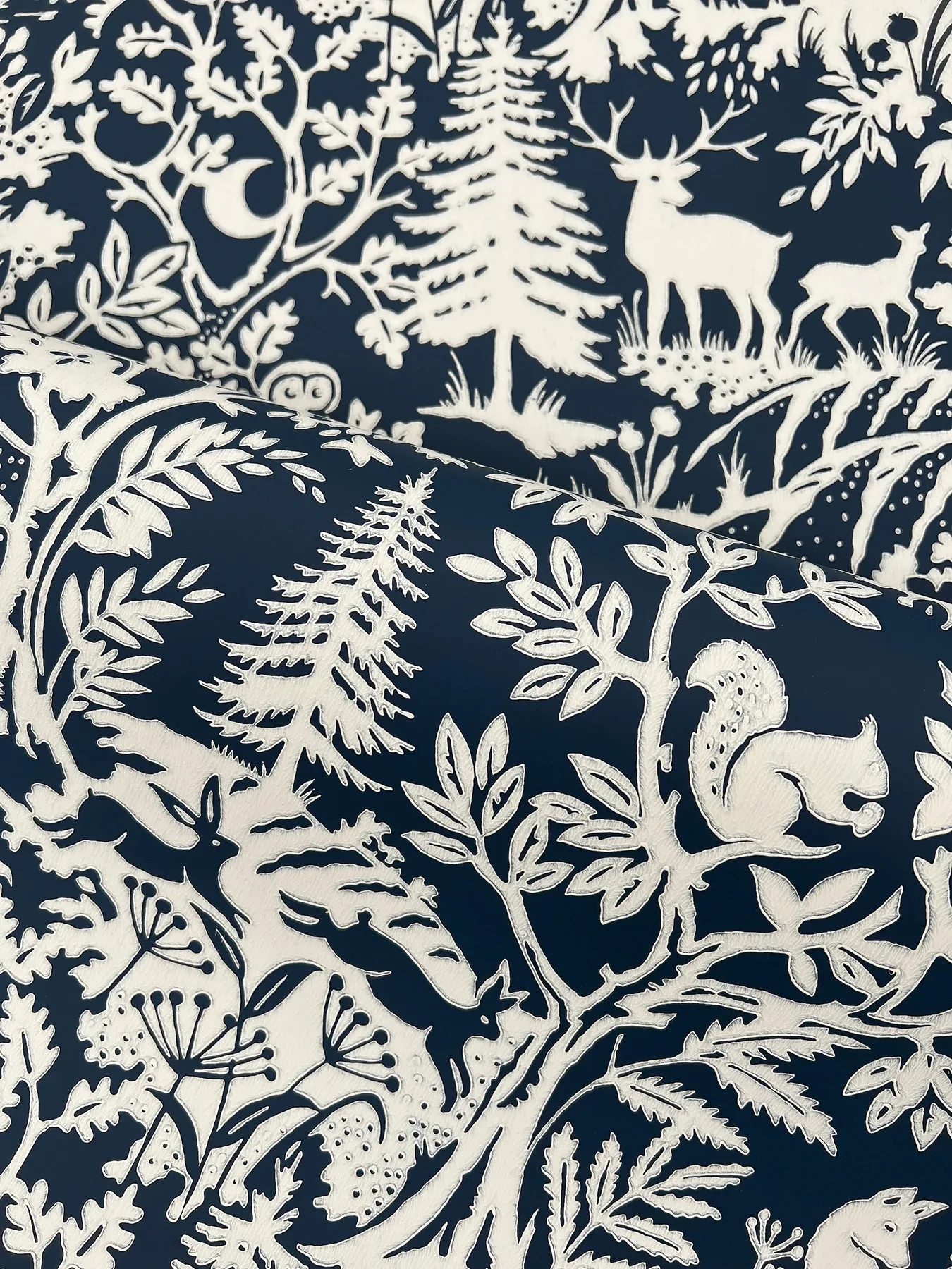Brewster Home Fashions Alrick Navy Forest Venture Wallpaper | Wallpaper Twins Brewster Home Fashions Alrick Navy Forest Venture Wallpaper - SKU 3125-72324