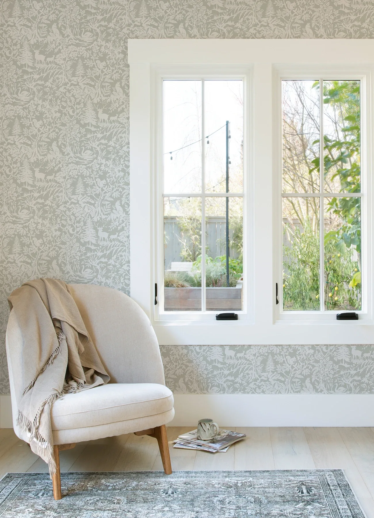 Brewster Home Fashions Alrick Sage Forest Venture Wallpaper | Wallpaper Twins Brewster Home Fashions Alrick Sage Forest Venture Wallpaper - SKU 3125-72323