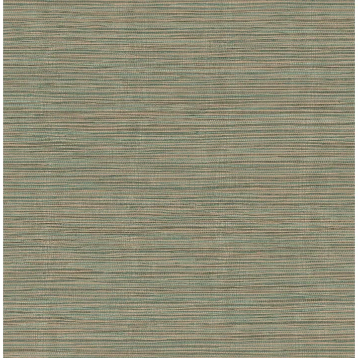 4125-26711 | Alton Copper Faux Grasscloth Wallpaper