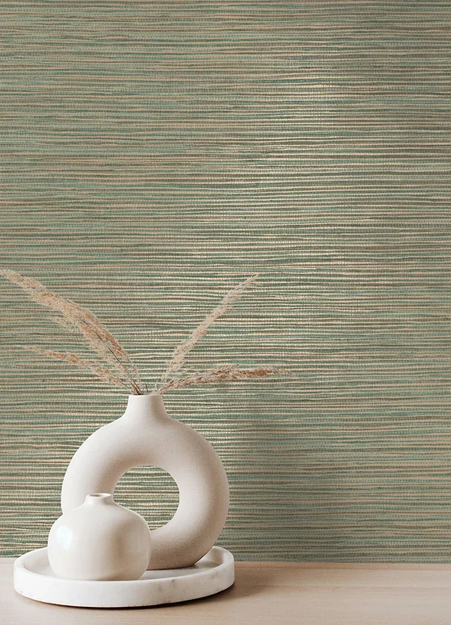 Brewster Home Fashions Alton Copper Faux Grasscloth Wallpaper | Wallpaper Twins Brewster Home Fashions Alton Copper Faux Grasscloth Wallpaper - SKU 4125-26711