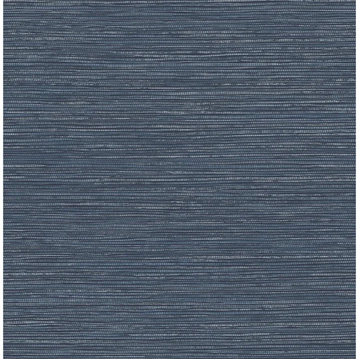 4125-26712 | Alton Indigo Faux Grasscloth Wallpaper