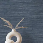 Brewster Home Fashions Alton Indigo Faux Grasscloth Wallpaper | Wallpaper Twins Brewster Home Fashions Alton Indigo Faux Grasscloth Wallpaper - SKU 4125-26712